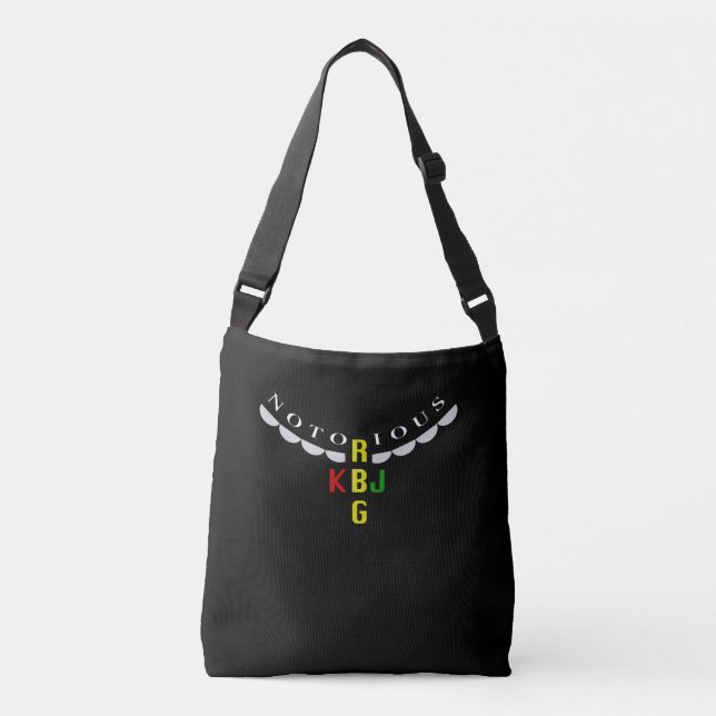 Ketanji  Jackson and Ruth Ginsburg - Crossbody Bag (Front)