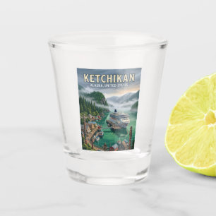 Ketchikan, Alaska Alaska Shot Glass
