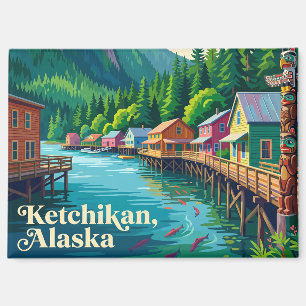 Ketchikan Alaska Magnet