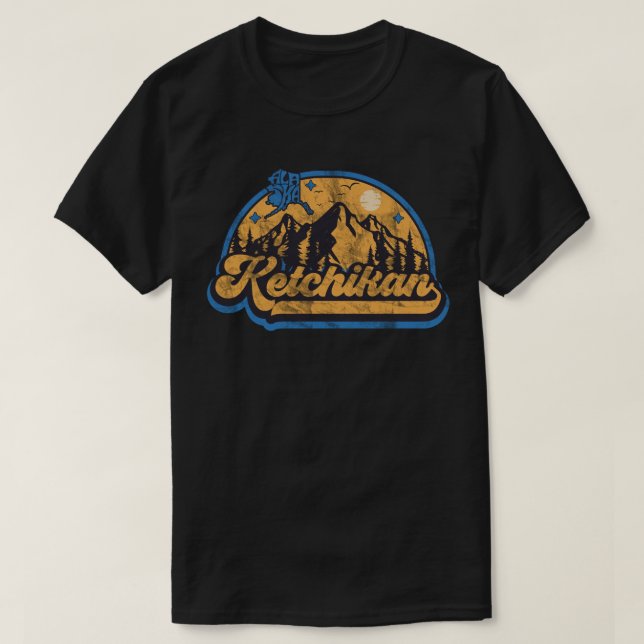 Ketchikan, Alaska T-Shirt (Design Front)