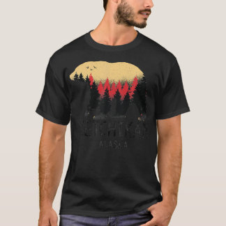Ketchikan Alaska Vintage Grizzly Bear Nature Souve T-Shirt