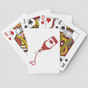 Ketchup Bottle Playing Cards