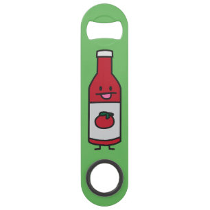 Ketchup Bottle Tomato Sauce Table condiment fancy Bar Key