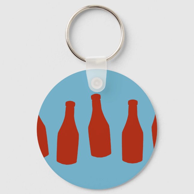 Ketchup Bottles Keychain (Front)