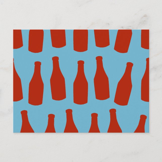 Ketchup Bottles Postcard (Front)