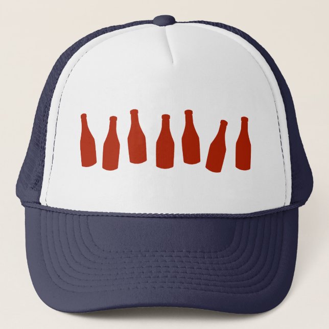 Ketchup Bottles Trucker Hat (Front)