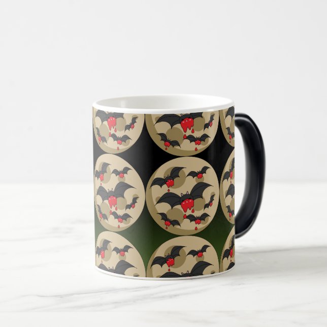 Ketchup Eater Vampire Bats Magic Mug (Front Right)