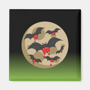 Ketchup Eater Vampire Bats Magnet