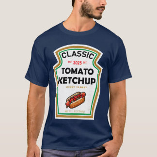 Ketchup Halloween Costume Family Matching Yellow M T-Shirt