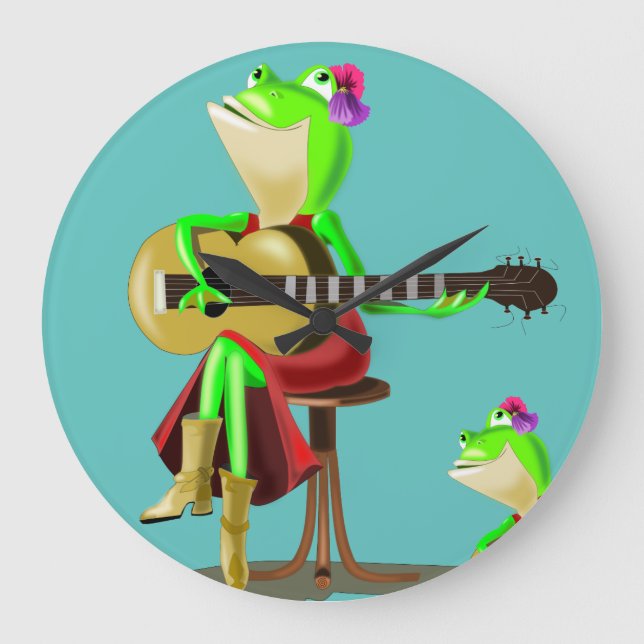 Keti + Round Wall Clock (Front)