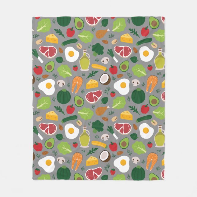 Keto Fleece Blanket (Front)