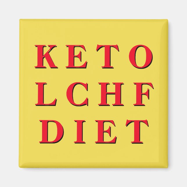 KETO LCHF DIET MAGNET (Devant)