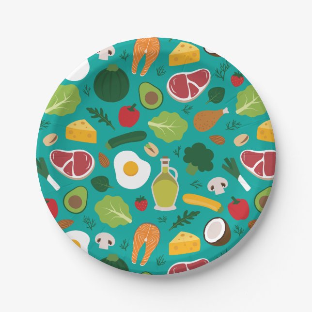 Keto Paper Plate (Front)