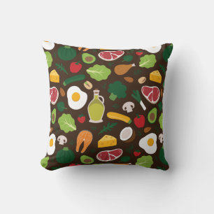 Keto Throw Pillow