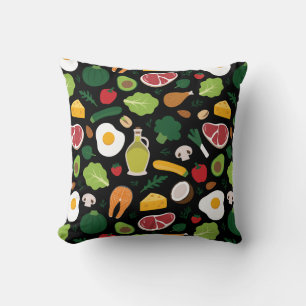 Keto Throw Pillow