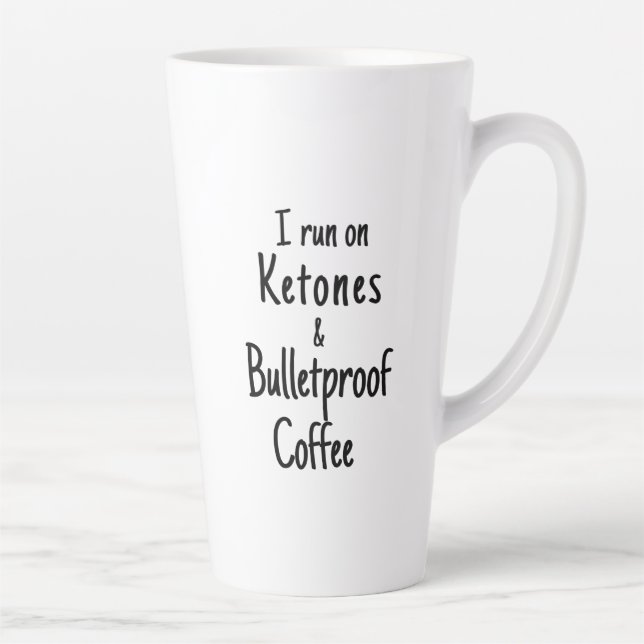 Ketones & Bulletproof Coffee double sided mug (Right)