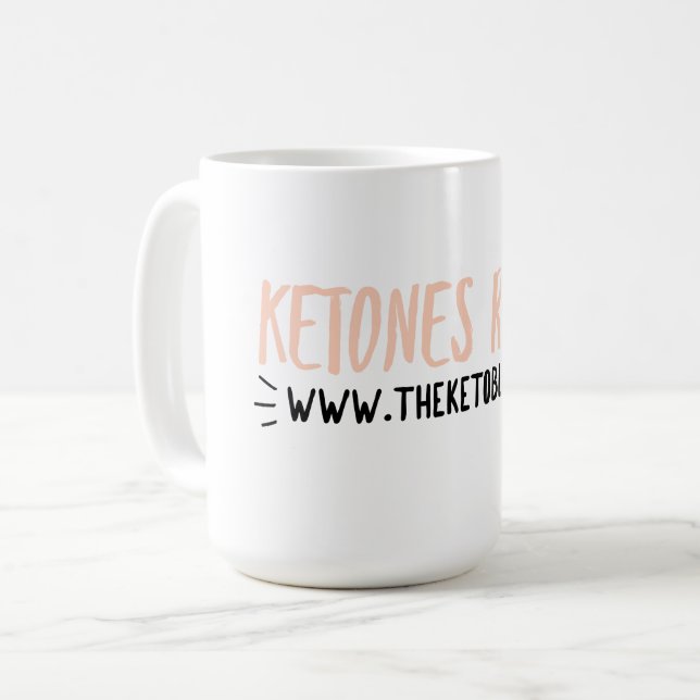 Ketones Rising Coffee Mug (Front Left)