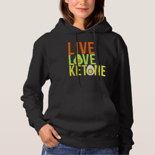 Ketosis Ketone Avocado Egg Keto Lifestyle Hoodie
