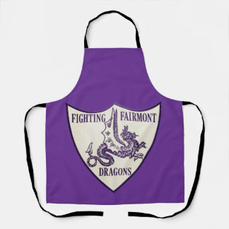 Kettering, Ohio Fighting Fairmont Dragons Logo Apron