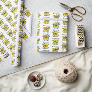 Kettering University Bulldogs Wrapping Paper