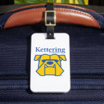 Kettering University Logo Luggage Tag<br><div class="desc">Level up your collegiate pride with this official Kettering University branding! Whether you are a future engineer conquering your intense co-op terms, a dedicated student making things happen on campus, or a proud alum innovating out in the industry, this authentic university mark is exactly what you need. It is the...</div>