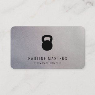 Kettle Bell Icon   Personal Trainer Appointment Card