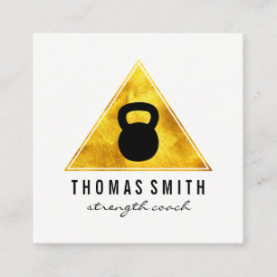 Kettle Bell Personal Trainer Appointment Card