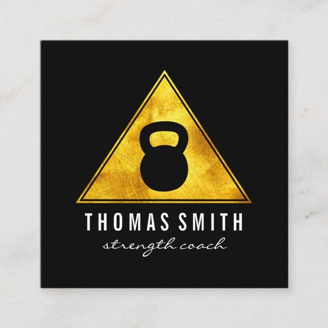 Kettle Bell Personal Trainer Appointment Card (Front)