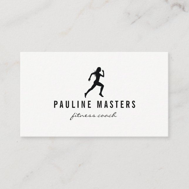 Kettle Bells Sprinter Fitness Coach Appointment Card (Front)