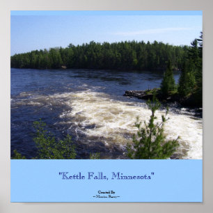 "Kettle Falls, Minnesota" Poster