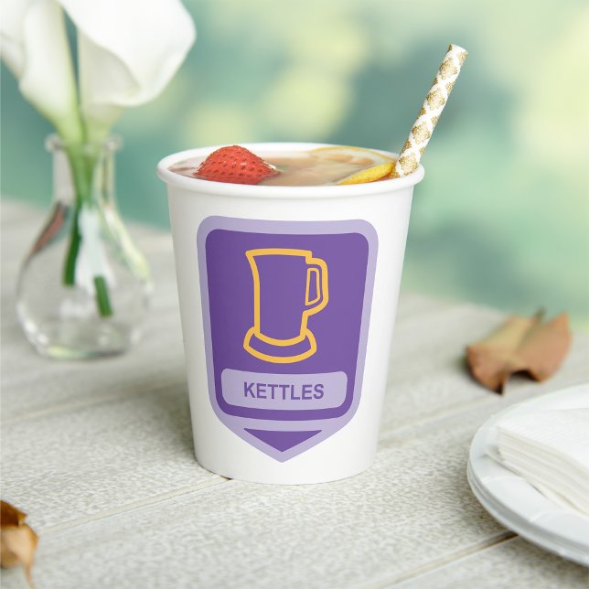 Kettle Icon Paper Cups (Creator Uploaded)
