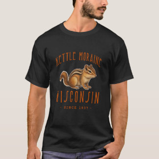 Kettle Moraine State Forest Chipmunk Wildlife Long T-Shirt
