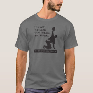 KETTLEBELL GETUP - MOTIVATIONAL QUOTE T-Shirt