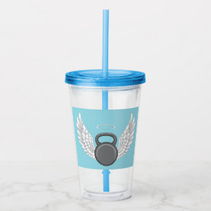 Kettlebell Heaven Acrylic Tumbler