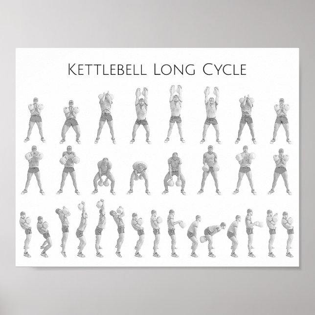 Kettlebell Long Cycle Poster (Front)
