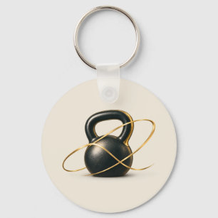 Kettlebell Personal Trainer Keychain