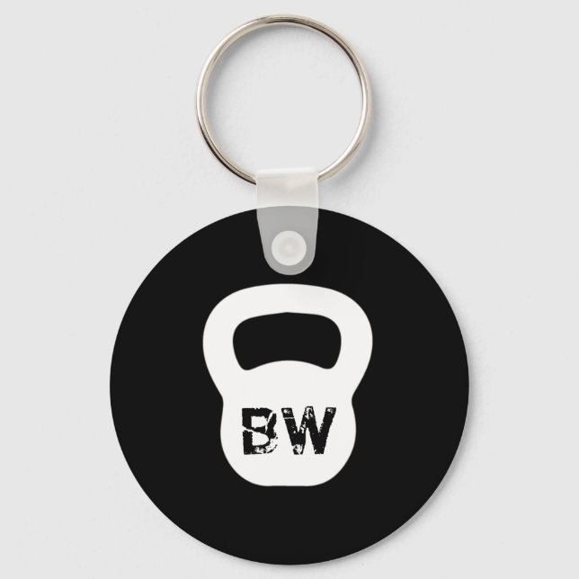 Kettlebell Personal Trainer Keychain (Front)