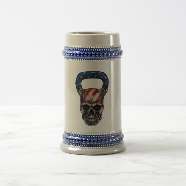 Kettlebell Skull Stein (Center)