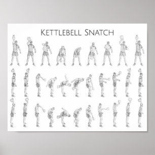 Kettlebell Snatch Poster