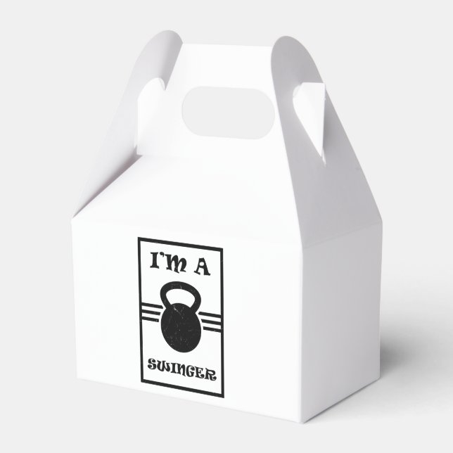 Kettlebell Swinger Favor Box (Front Side)