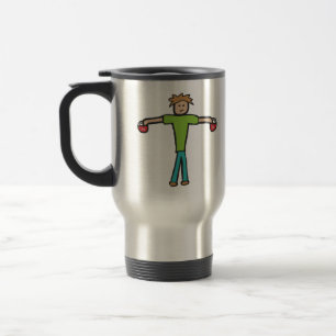 Kettlebell Travel Mug
