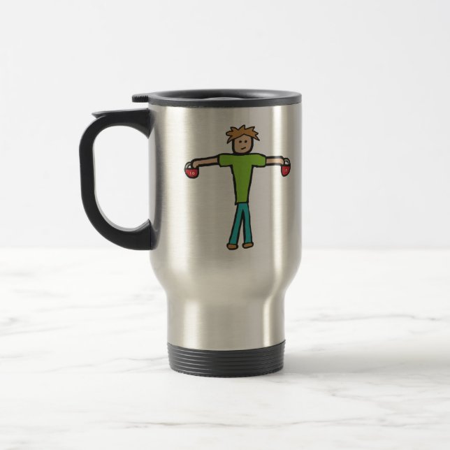 Kettlebell Travel Mug (Left)