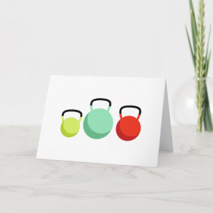 Kettlebell Weights Card