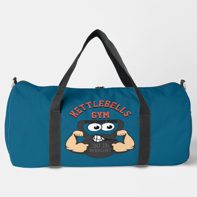 Kettlebells Gym Sac Duffel (Recto)