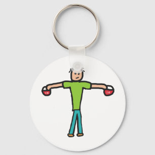 Kettlebells Keychain