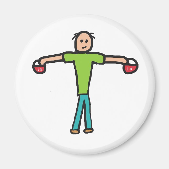 Kettlebells Magnet (Front)