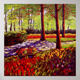 Keukenhof Shadows Poster