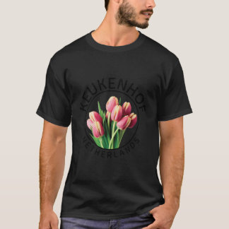 Keukenhof Tulip Festival Gift Netherlands Tulips T-Shirt