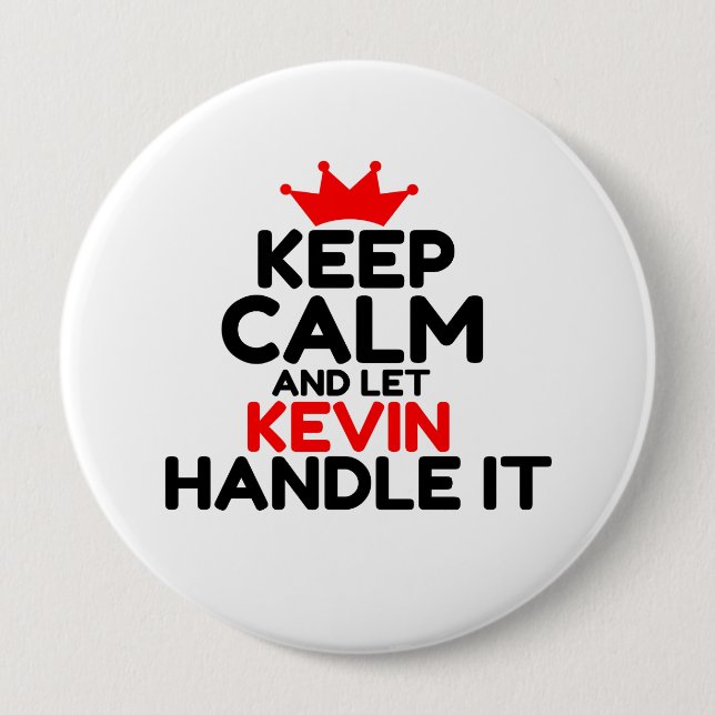 KEVIN 4 INCH ROUND BUTTON (Front)