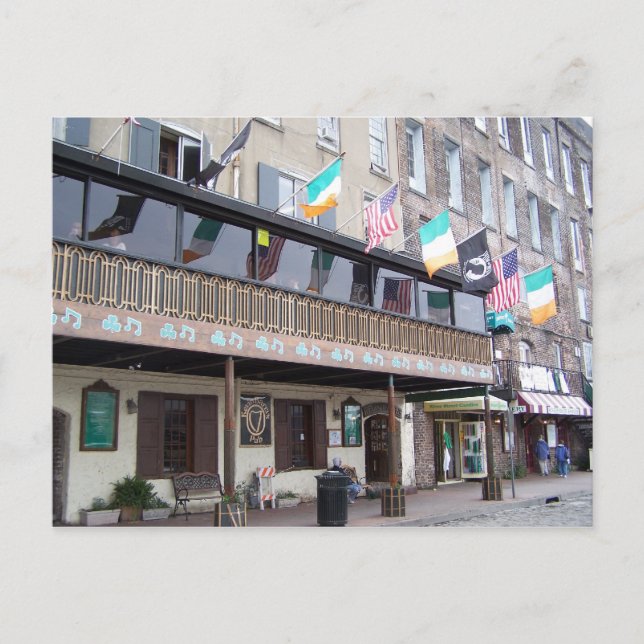 Kevin Barry's Pub - Savannah, GA Postcard (Front)